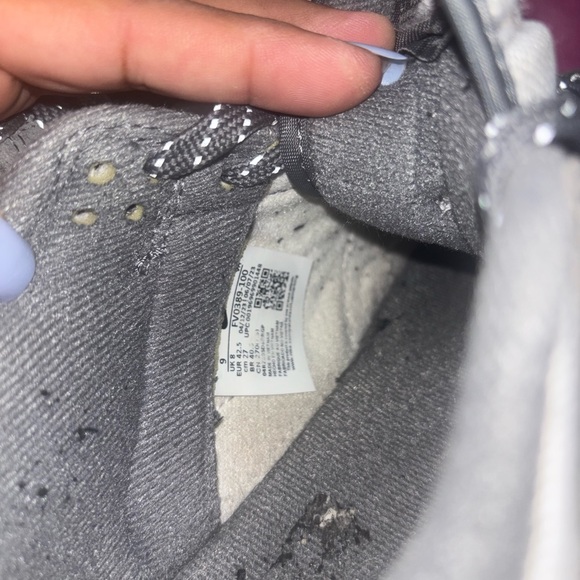 Nike Dark Gray and White Athletic Shoes - Picture 9 of 12